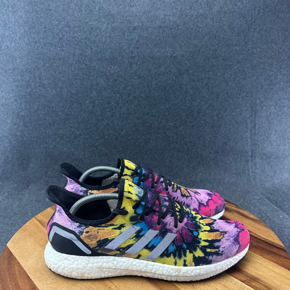 Adidas Speedfactory AM4ATL Men's Size 10 Multi-color Tie-Dye Boost EH1282